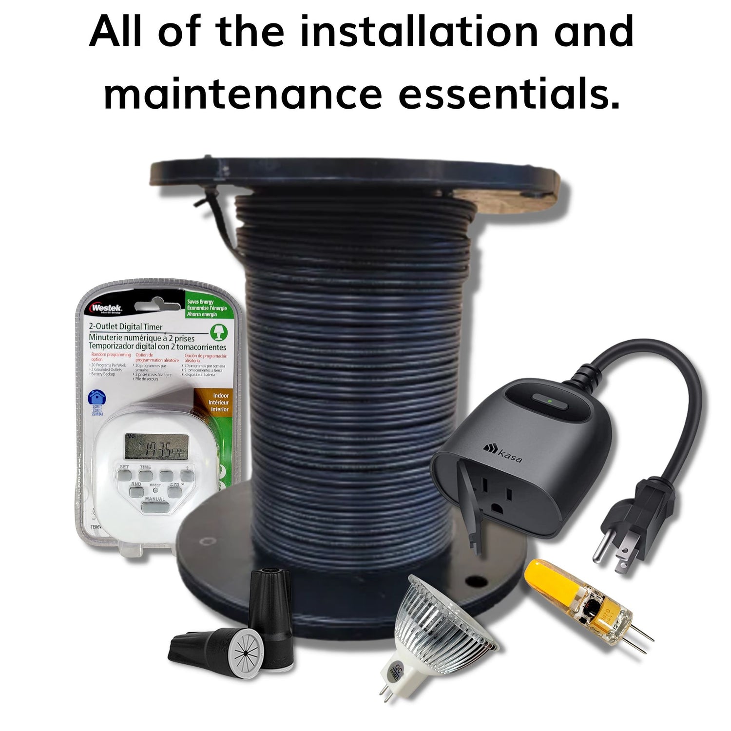 All of the installation and maintenance essentials for outdoor LED Landscaping Lights. 