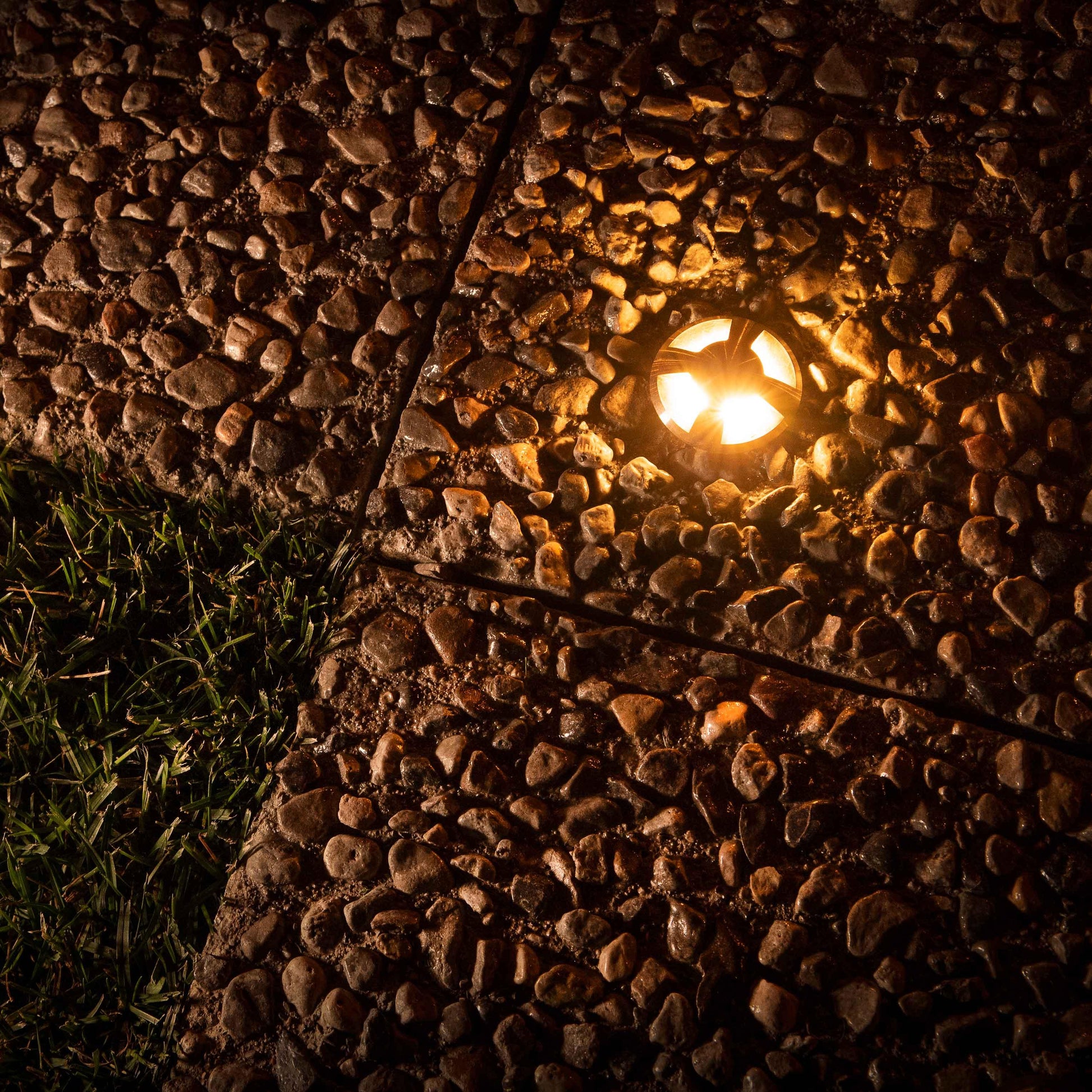 4-Way Stainless Steel LEDIn-Set Marker Light - Silhouette Lights