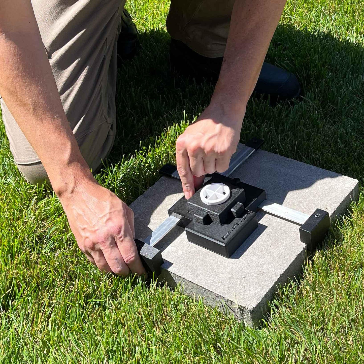 Easy Light Coring Drill Adjustable Jig