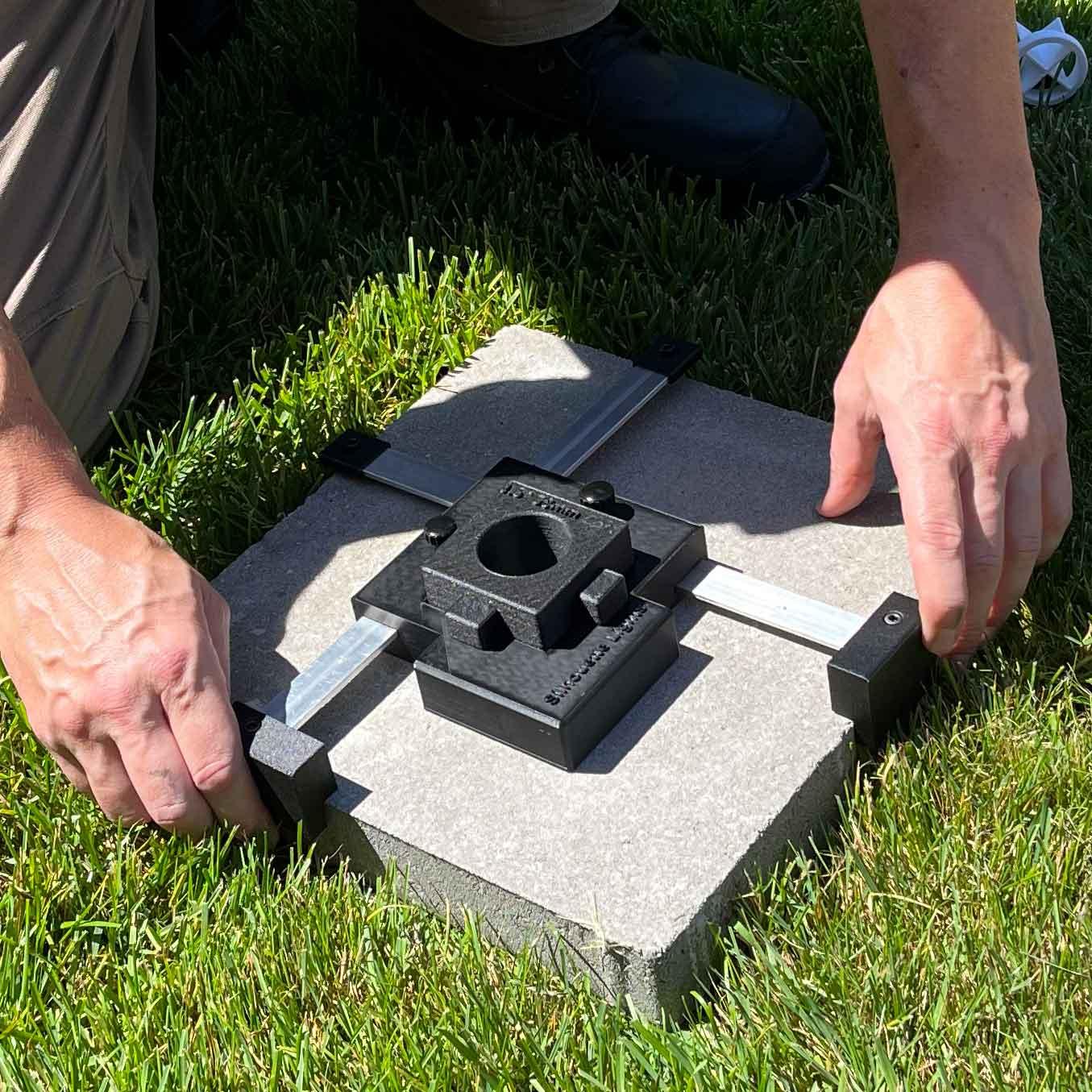 Easy Light Coring Drill Adjustable Jig
