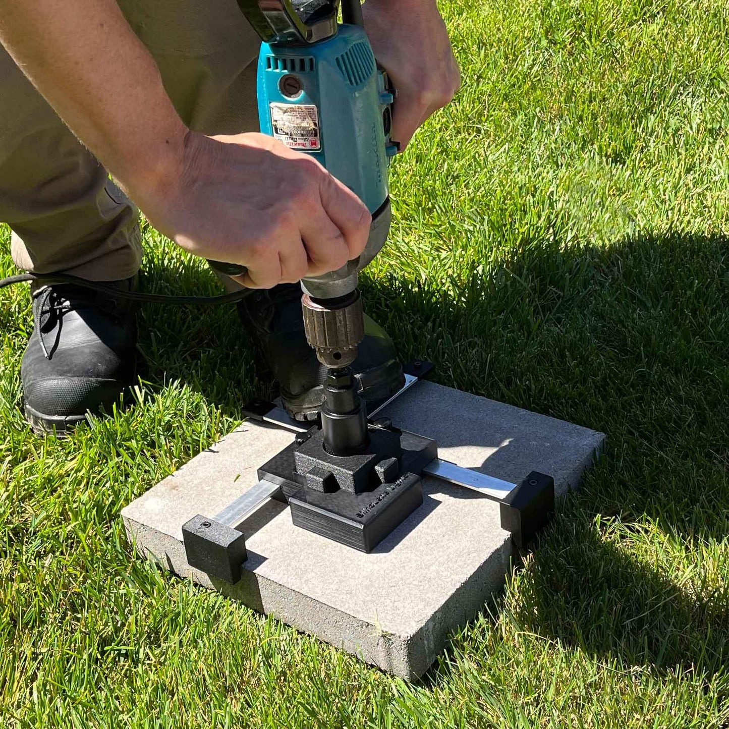 Easy Light Coring Drill Adjustable Jig