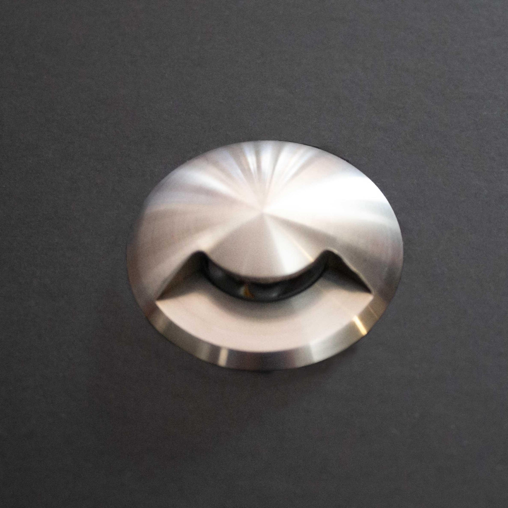 1-Way Stainless Steel LED In-Set Marker Light - Silhouette Lights