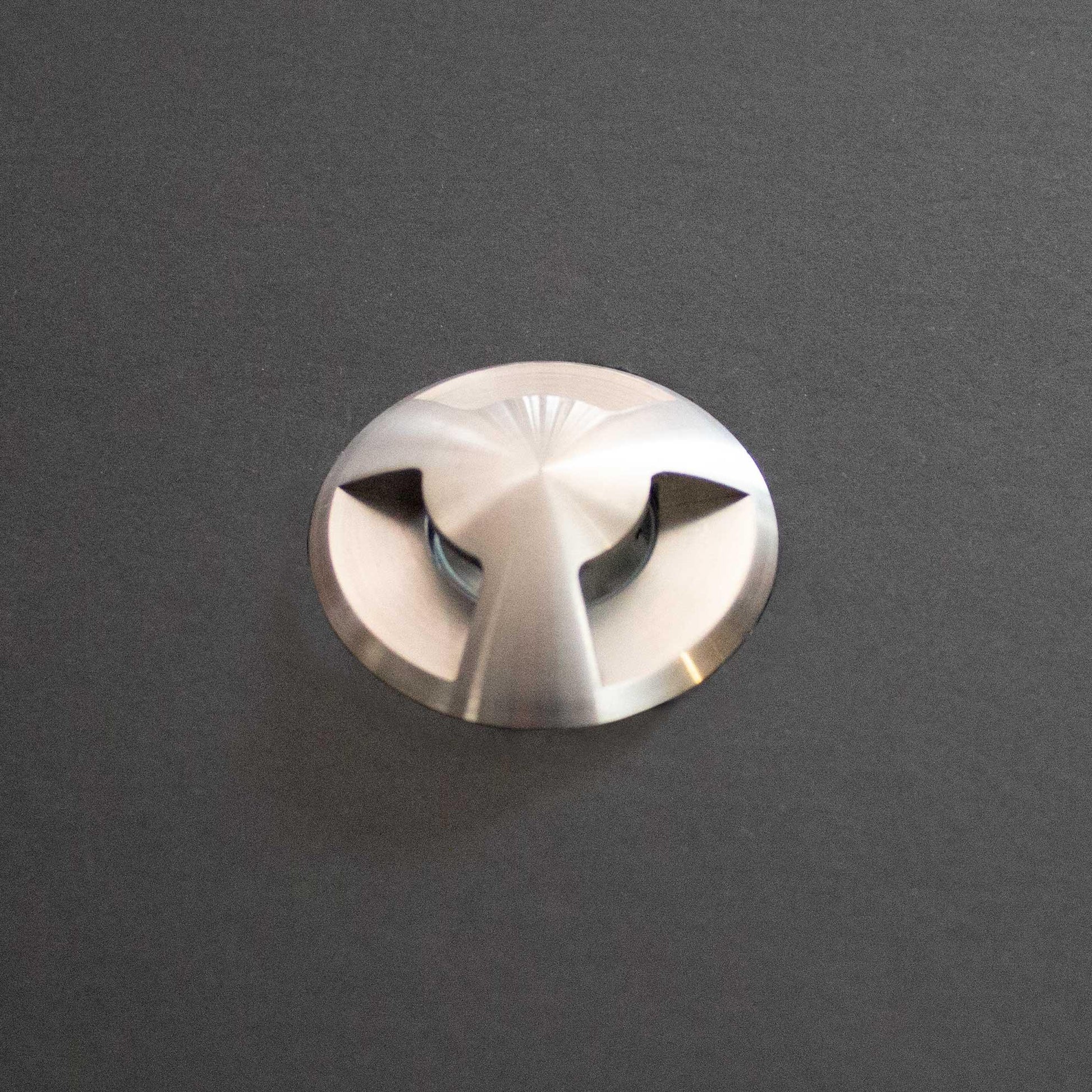 3-Way Stainless Steel LED In-Set Marker Light - Silhouette Lights