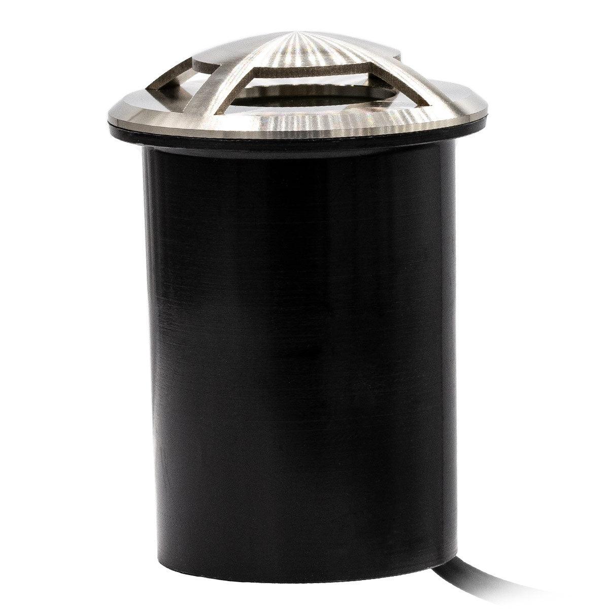 Stainless Steel 4-Way LED Well Light - Silhouette Lights