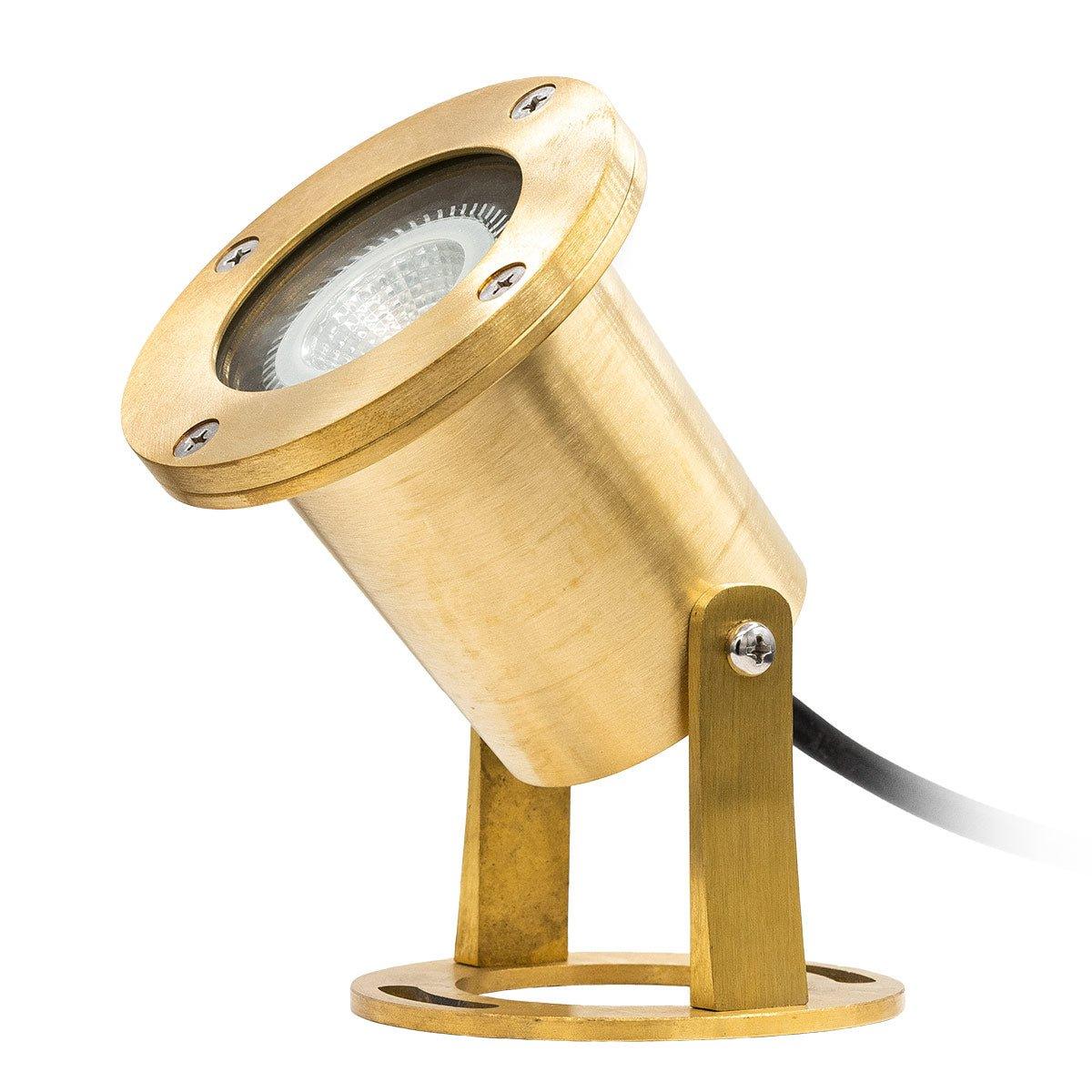 Brass LED Submersible Pond Light - Silhouette Lights