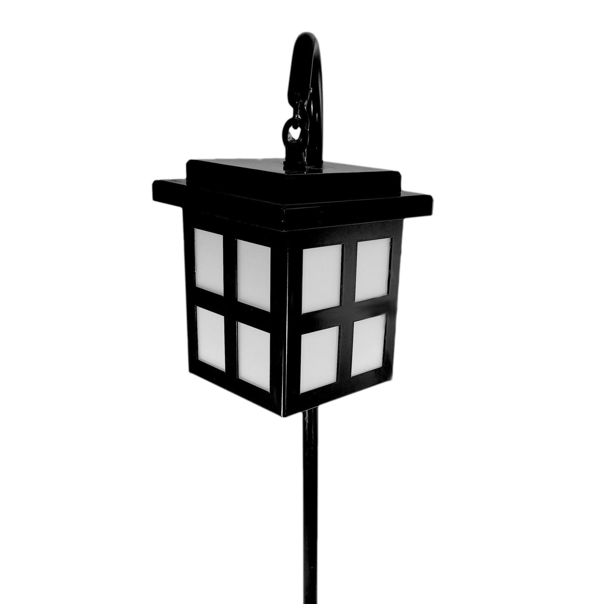 Lantern On a Stand LED Path Light - Silhouette Lights