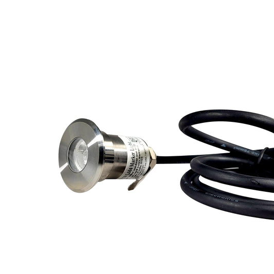 Open Stainless Steel LED In-Set Marker Light - Silhouette Lights