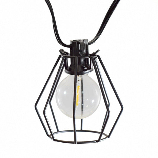 Bistro Lights - Industrial Cone Design - Silhouette Lights