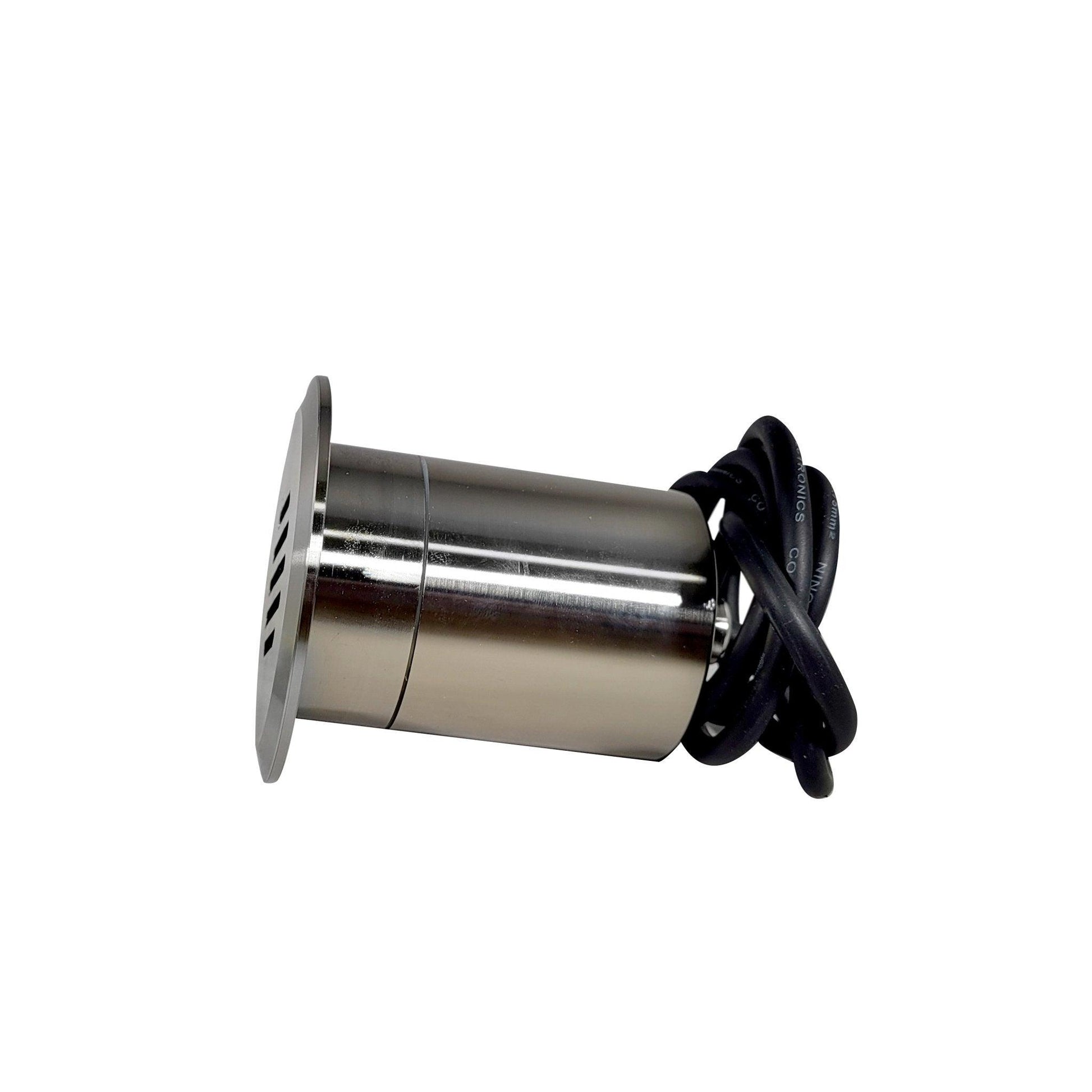 Stainless Steel Slotted LED Well Light - Silhouette Lights