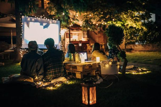 The Ultimate Guide for Turning Your Backyard into a Home Theater for Movie Night - Silhouette Lights