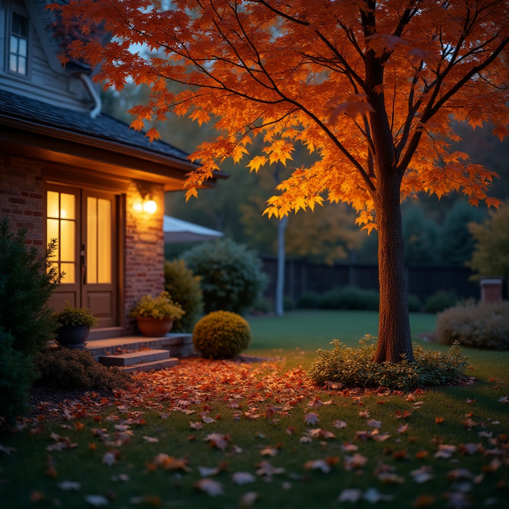 Brighten Up Your Fall Evenings: A Beginner's Guide to DIY Landscape Lighting