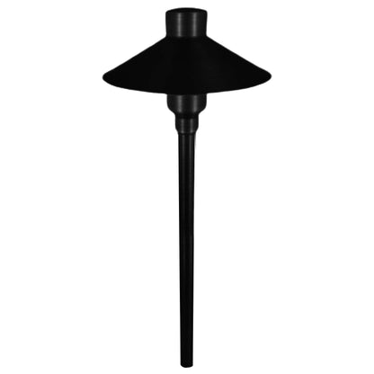 Single Tier LED Pathlight-Black