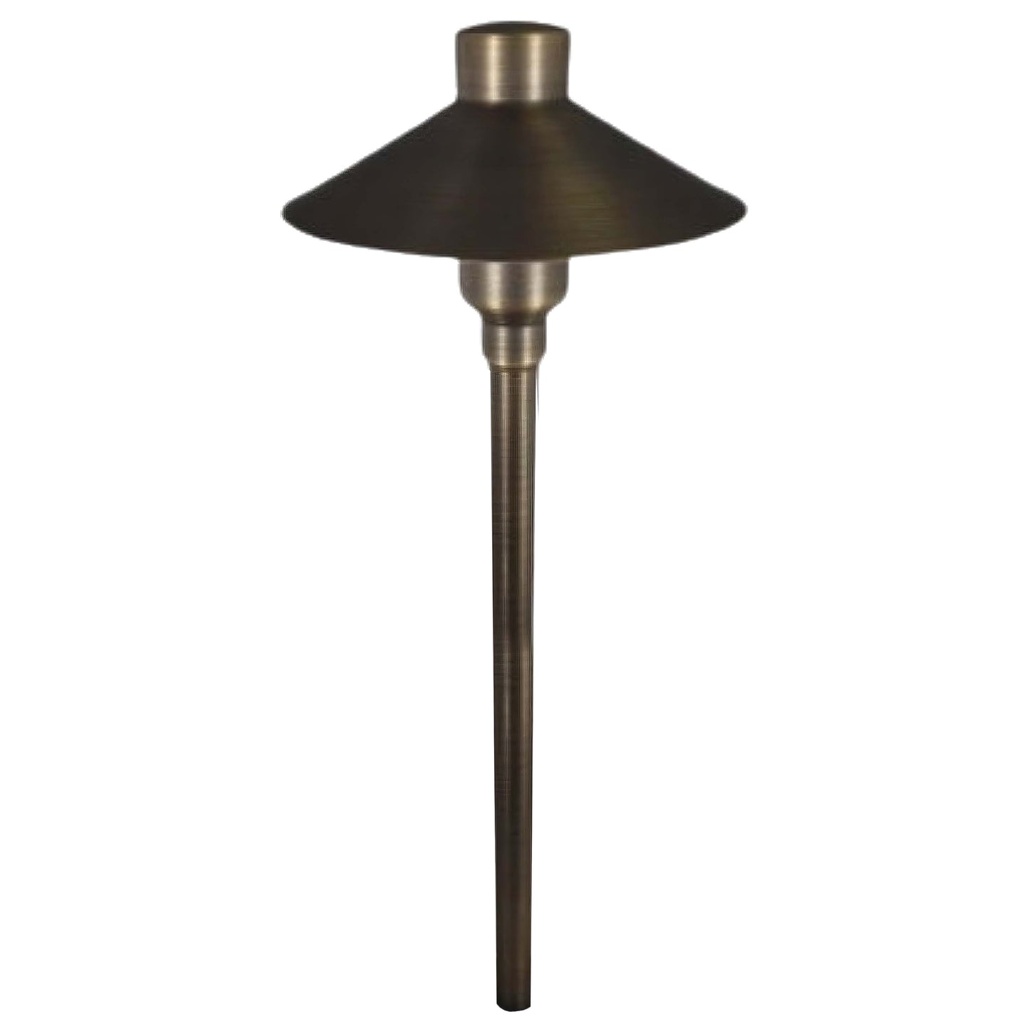 Single Tier LED Pathlight-Brass