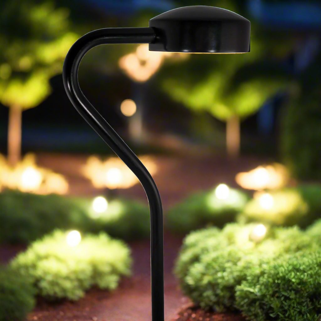 Curved Disc LED Pathlight