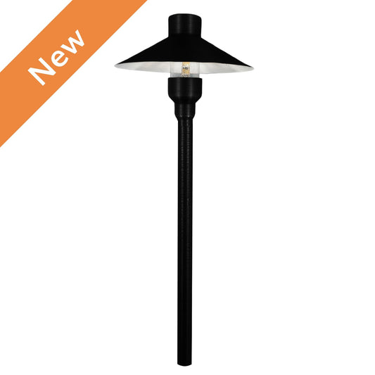 Single Tier LED Pathlight-Black