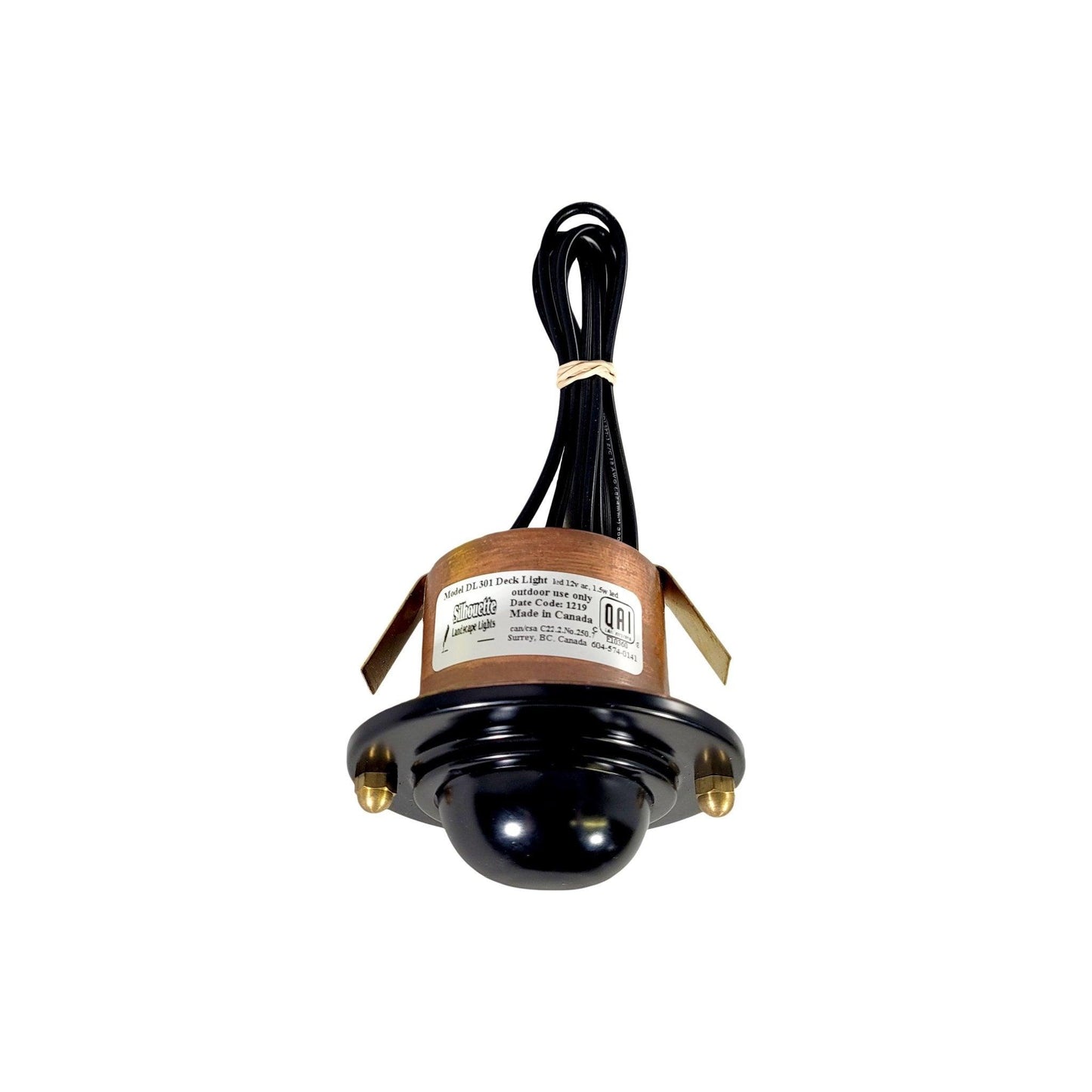 Half Eyelid Deck Light - DL301B - Silhouette Lights