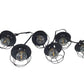 S65 - LED Cage Patio String Light - 120v - Silhouette Lights